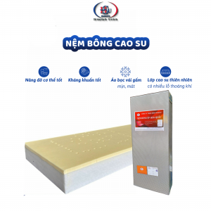 Nệm Cao Su Bông Gấp 3 HASUCO